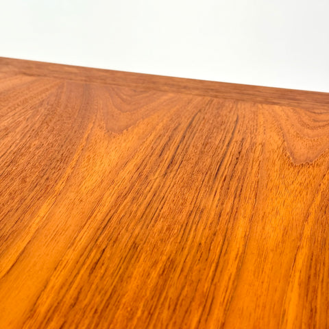 Dining table in teak by Slagelse Møbelværk A/S, 1950s-60s, Denmark - Beyo Vintage