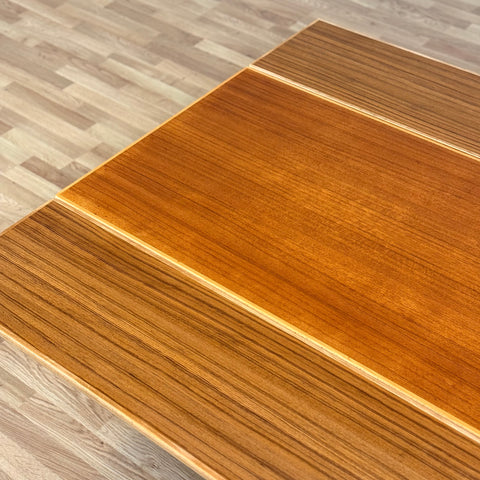PRICE Extandable coffee table in teak by Emmaboda Möbelfabrik, 1950s-60s, Sweden - Beyo Vintage