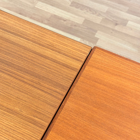 Dining table in teak by Henning Kjærnulf for Vejle furniture factory, 1950s-60s, Denmark