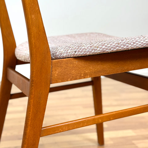 Set of 6 chairs made of teak and beech by Farstrup, 1950s-60s, Denmark - Beyo Vintage