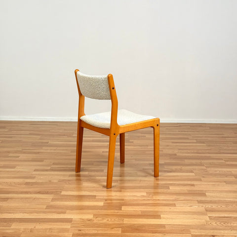 Set of 4 dining chairs in beech by Findahl Mobelfabrik, 1950s-60s, Denmark