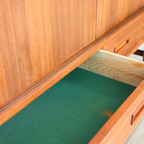 Highboard in teak by P. Westergaard Møbelfabrik, 1950s-60s, Denmark - Beyo Vintage