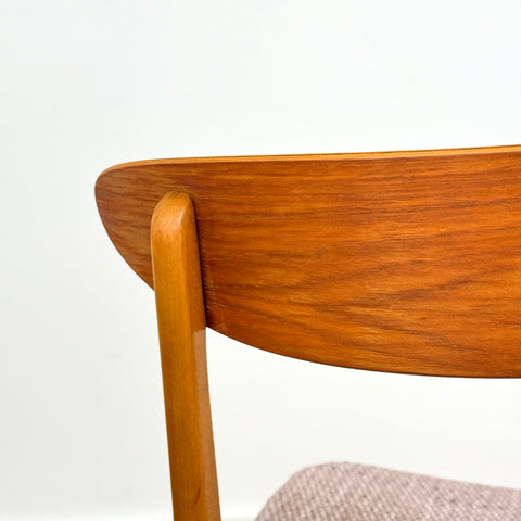 Set of 6 chairs made of teak and beech by Farstrup, 1950s-60s, Denmark - Beyo Vintage
