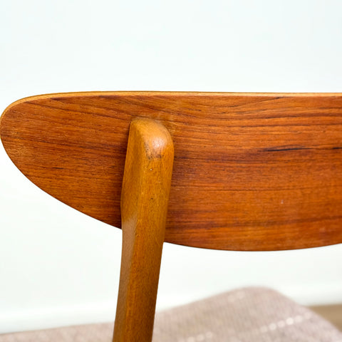 Set of 6 chairs made of teak and beech by Farstrup, 1950s-60s, Denmark - Beyo Vintage