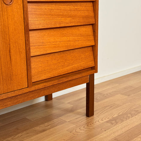 Bookshelf in teak, 1960s-70s, Sweden