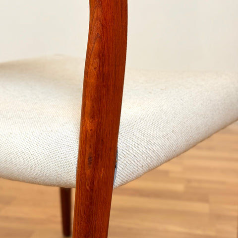 Set of 6 dining chairs in teak designed by Niels O. Moller, model '71', 1950s-60s, Denmark