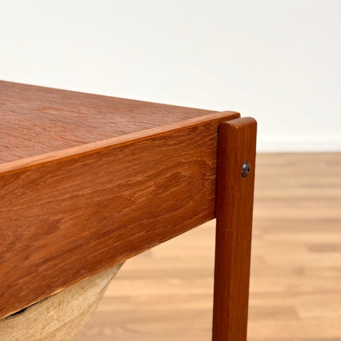 Side table in teak, 1950s-60s, Denmark - Beyo Vintage