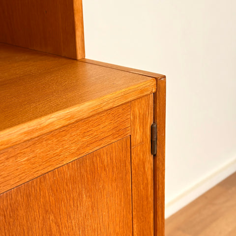 Bookshelf in oak by Troeds, model 'Domimonte', designed by Nils Jonsson, 1960s-70s, Sweden