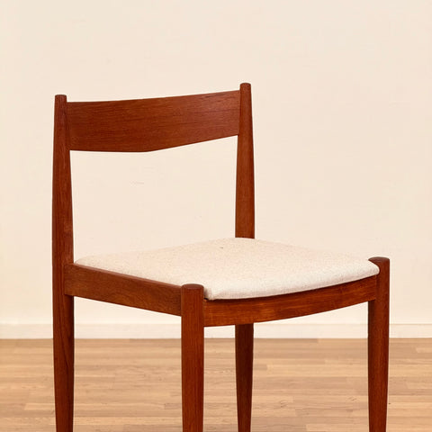 Set of 4 dining chairs in solid teak by Skovmand & Andersen, 1950s-60s, Denmark - Beyo Vintage
