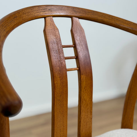 Set of 6 chairs in teak by D-Scan, 1950s-60s, Denmark - Beyo Vintage