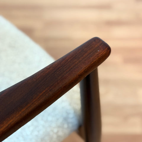 Set of 6 dining chairs in teak & beech by Thomas Harlev for Farstrup, model 213, 1950s-60s, Denmark