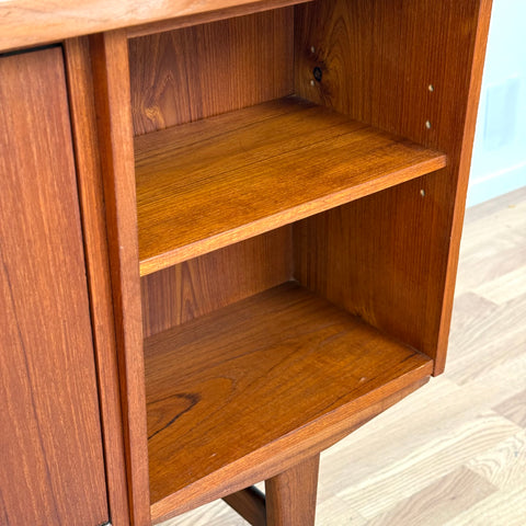 Writing desk in teak, 1950s-60s, Denmark - Beyo Vintage
