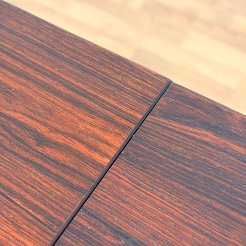 Dining table in Santos rosewood by Emil Clausen, 1950s-60s, Denmark