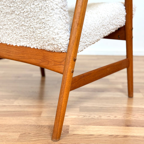 PRICE Armchair in teak by Alf Svensson, 1950s-60s, Sweden - Beyo Vintage