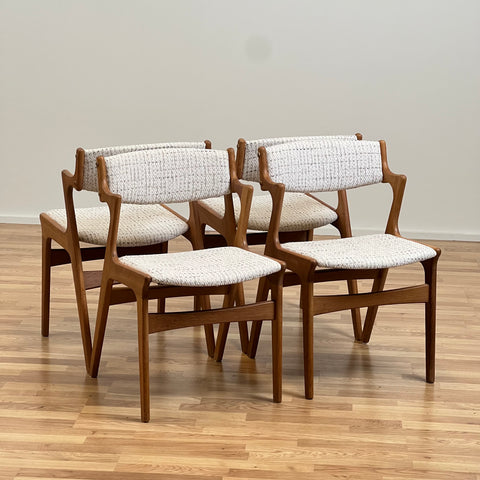 Nova Møbler, set of 4 dining chairs, 1960s - Beyo Vintage