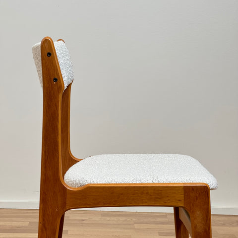 Oak dining chairs by Erik Buch, Set of 4 - Beyo Vintage
