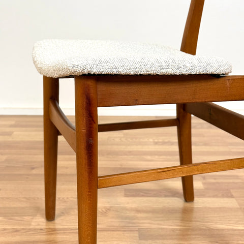Set of 6 chairs made of teak & beech, 1950s-60s, Denmark - Beyo Vintage