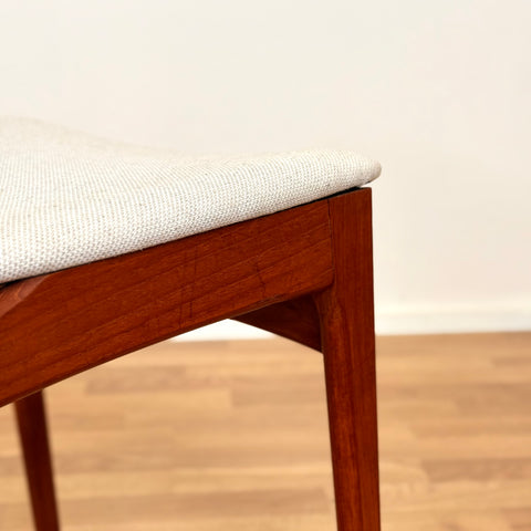 Set of 6 dining chairs by B. Rasmussen for Thorso Mobelfabrik, 1950s-60s, Denmark