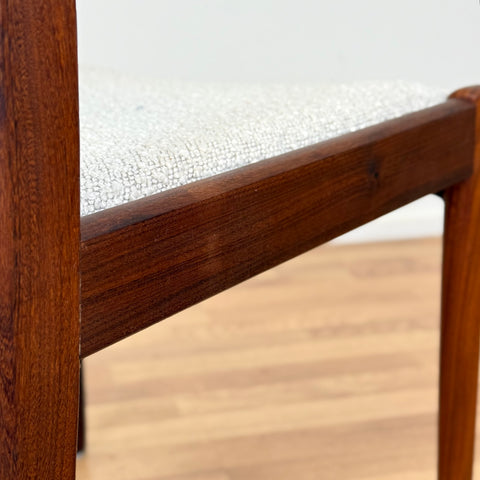 Set of 4 chairs in teak, 1950s-60s, Denmark - Beyo Vintage