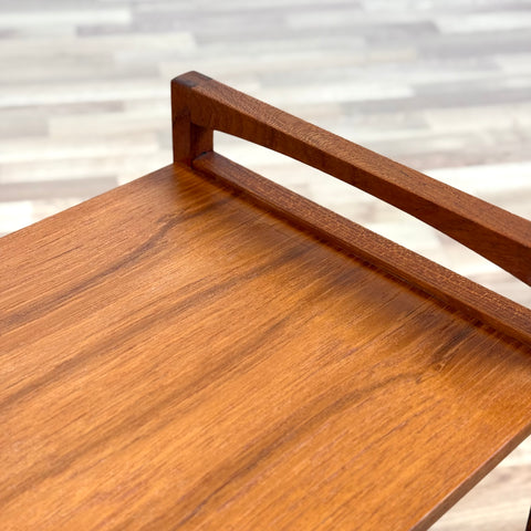 Hall table in teak by Kai Kristiansen for Sika møbler, 1950s-60s, Denmark - Beyo Vintage
