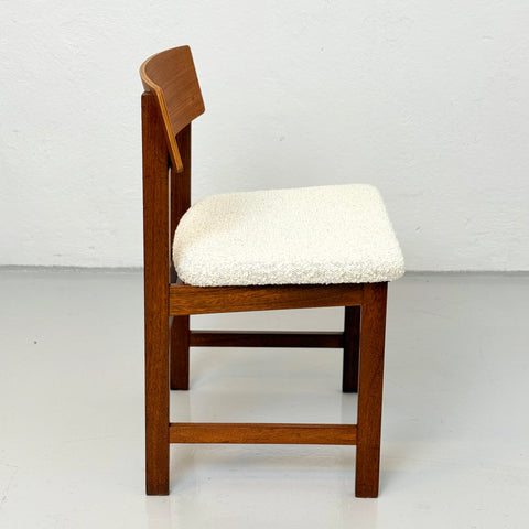 Set of 6 dining chairs in teak, 1950s-60s, Denmark - Beyo Vintage