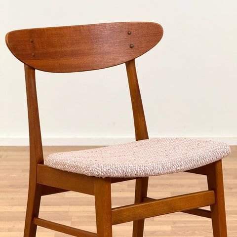 Set of 6 chairs made of teak and beech by Farstrup, 1950s-60s, Denmark - Beyo Vintage