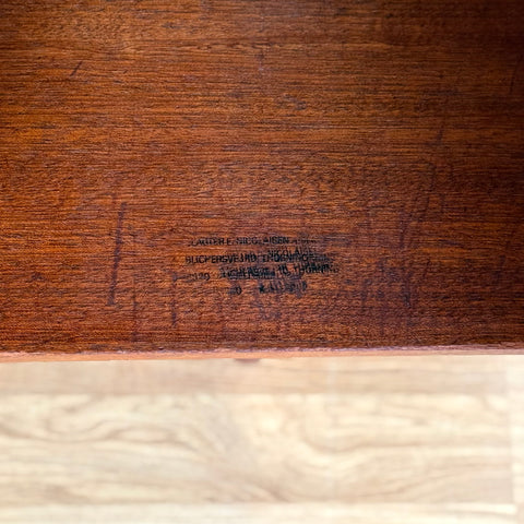 PRICE Writing desk in teak, 1950s-60s, Denmark - Beyo Vintage