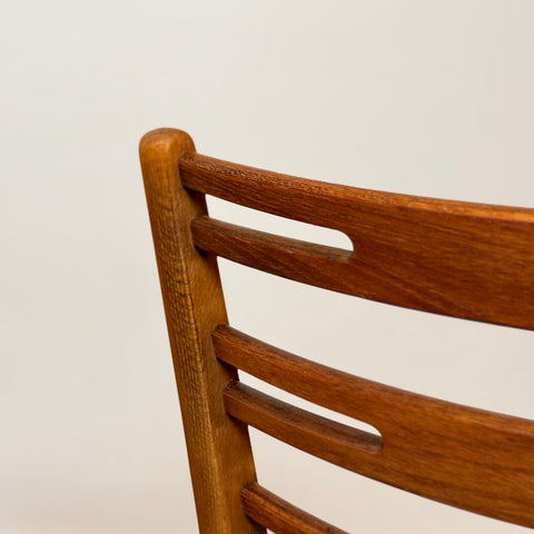 Set of 6 dining chairs 'model 219' in teak and beech by Farstrup, 1950s-60s, Denmark - Beyo Vintage