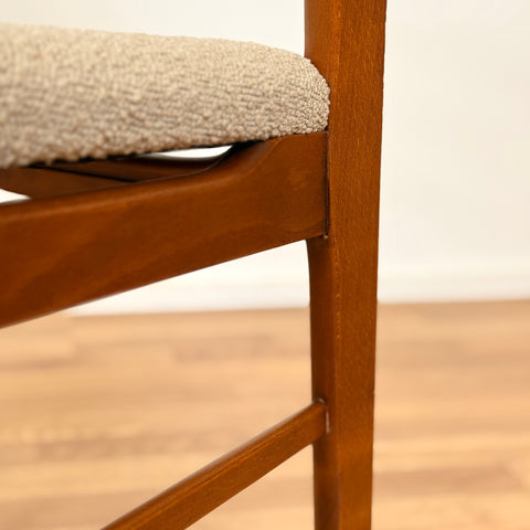 Set of 6 dining chairs 'model 219' in teak and beech by Farstrup, 1950s-60s, Denmark - Beyo Vintage
