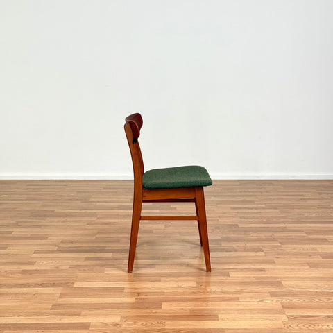 Set of 4 dining chairs in beech & teak by Farstrup, 1950s-60s, Denmark - Beyo Vintage