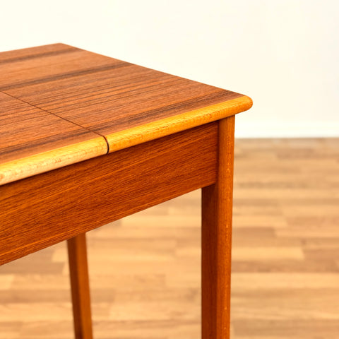 Dressing table / Writing desk in teak, 1950-60s, Sweden