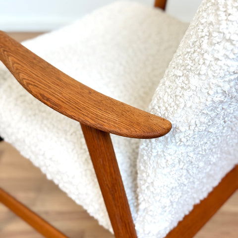 PRICE Armchair in teak by Alf Svensson, 1950s-60s, Sweden - Beyo Vintage