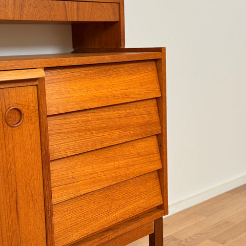 Bookshelf in teak, 1960s-70s, Sweden