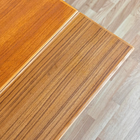 PRICE Extandable coffee table in teak by Emmaboda Möbelfabrik, 1950s-60s, Sweden - Beyo Vintage