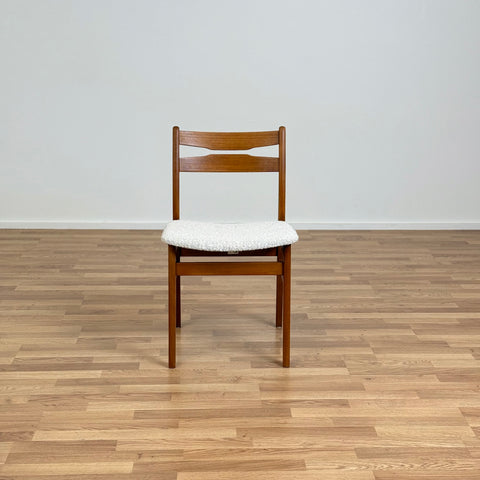 Single chair made of teak and beech by Findahl möbelfabrik, 1950s-60s, Denmark - Beyo Vintage