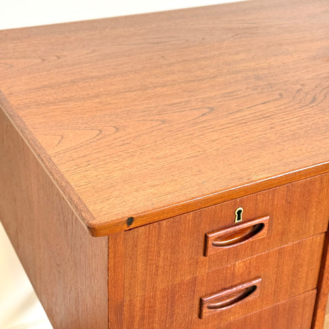 Writing desk in teak, 1950s-60s, Denmark - Beyo Vintage