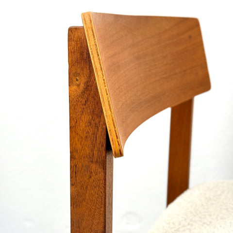 Set of 6 dining chairs in teak, 1950s-60s, Denmark - Beyo Vintage