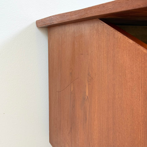 Writing desk in teak, 1950s-60s, Denmark - Beyo Vintage