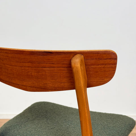 Set of 6 chairs made of teak & beech by Findahl Møbelfabrik, 1950s-60s, Denmark - Beyo Vintage