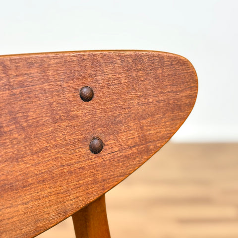 Set of 6 chairs made of teak and beech by Farstrup, 1950s-60s, Denmark - Beyo Vintage