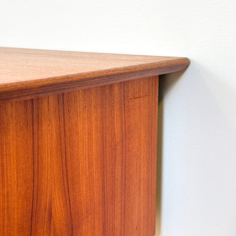 Writing desk in teak, 1950s-60s, Denmark - Beyo Vintage