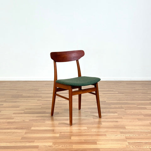 Set of 4 dining chairs in beech & teak by Farstrup, 1950s-60s, Denmark - Beyo Vintage
