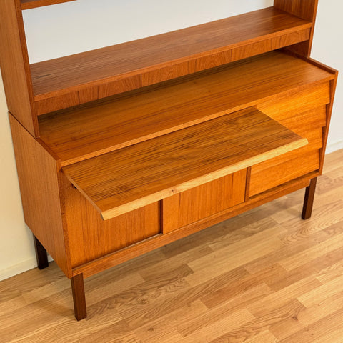 Bookshelf in teak, 1960s-70s, Sweden