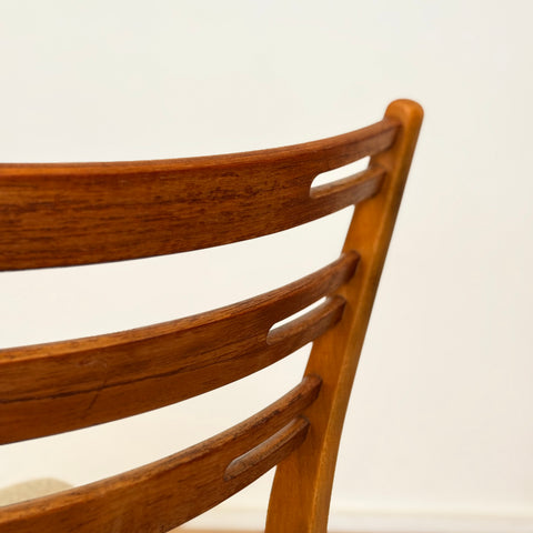 Set of 6 dining chairs 'model 219' in teak and beech by Farstrup, 1950s-60s, Denmark - Beyo Vintage