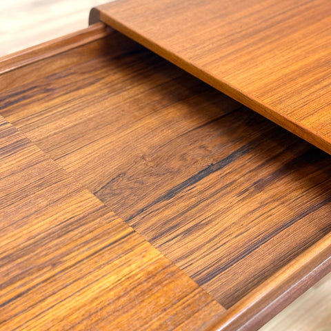 Coffee table in teak by Johannes Andersen, 1950s-60s, Denmark - Beyo Vintage