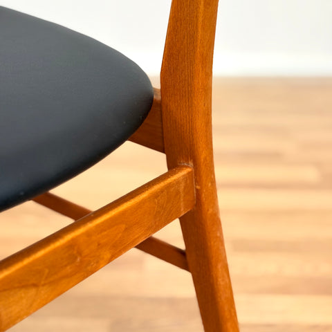Set of 4 dining chairs, model 210, in teak, by Farstrup, 1950s-60s, Denmark
