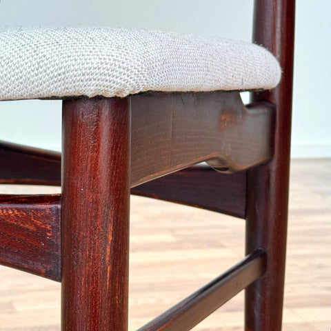 Set of 4 dining chairs by EW Bach, Skovby, 1950s-60s, Denmark - Beyo Vintage