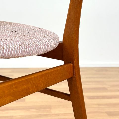 Set of 6 chairs made of teak and beech by Farstrup, 1950s-60s, Denmark - Beyo Vintage