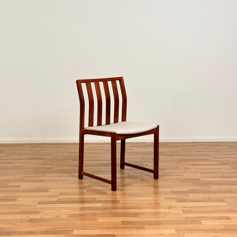 Set of 4 dining chairs in teak by Steen Eiler Rasmussen, 1950s-60s, Denmark - Beyo Vintage