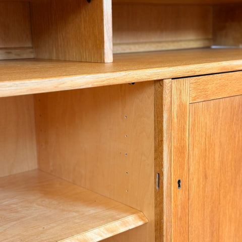 Bookshelf in oak by Troeds, model 'Domimonte', designed by Nils Jonsson, 1960s-70s, Sweden